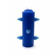 Lumanare 7 Fitile Albastra – Ritual Spiritual pentru Liniste, Protectie si Claritate Mentala
