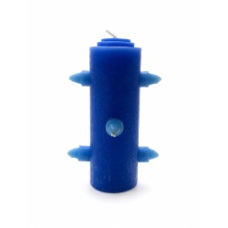 Lumanare 7 Fitile Albastra – Ritual Spiritual pentru Liniste, Protectie si Claritate Mentala