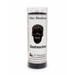 Lumanare Ritualizata Destructor – Indepartarea Energiilor Negative si Ruperea Blocajelor