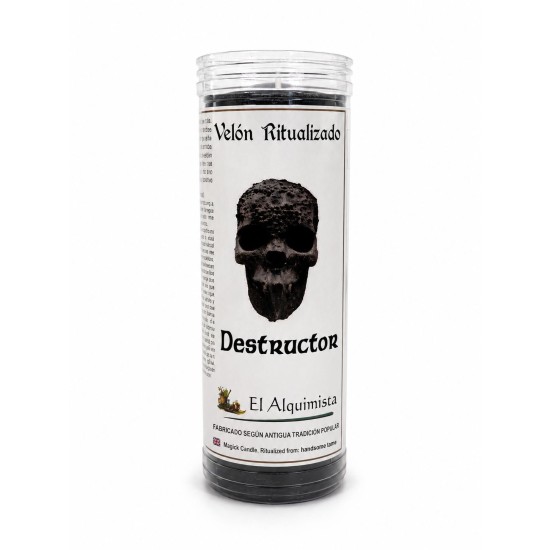 Lumanare Ritualizata Destructor – Indepartarea Energiilor Negative si Ruperea Blocajelor