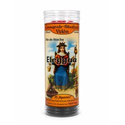 Lumanare Ritualizata Elegua – Cheia Drumurilor Deschise si a Destinului Favorabil