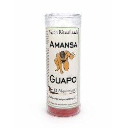 Lumanare Ritualizata Amansa Guapo – Atractie, Farmec si Armonie in Relatii