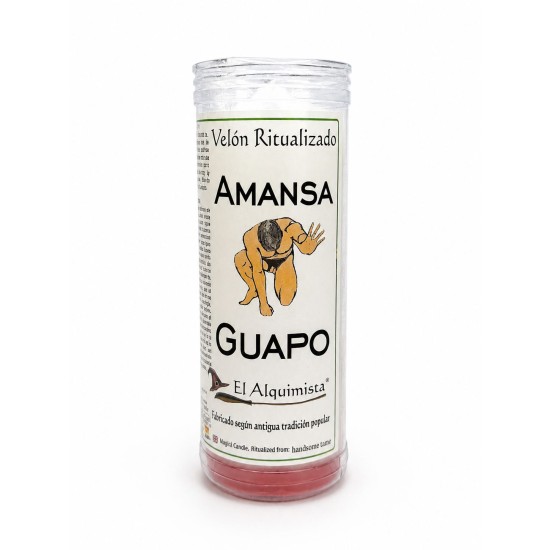 Lumanare Ritualizata Amansa Guapo – Atractie, Farmec si Armonie in Relatii